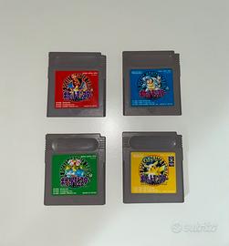 Giochi Pokemon Jap + stand Game Boy