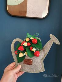 Decorazione parete handmade fragole