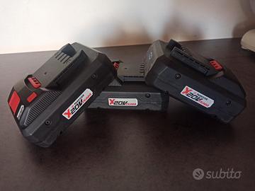  3 Batteria Parkside  4 Ah Smart 20V nuovi 