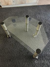 Mobiletto tv in vetro