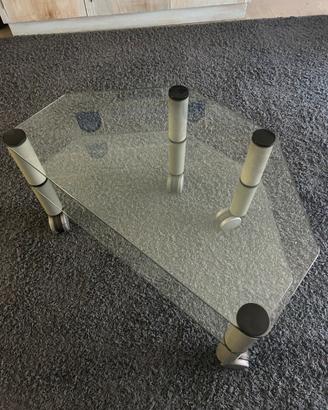 Mobiletto tv in vetro