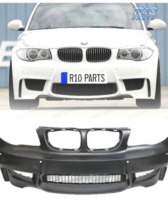 PARAURTI ANTERIORE BMW E81 E82 E88 04-13 LOOK 1M P