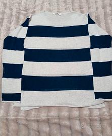 maglia a maniche lunghe da donna con brillantini 