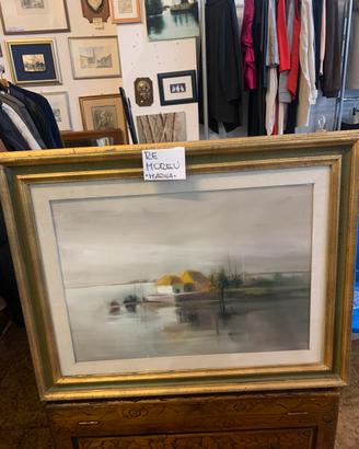Dipinto olio dell’artista Renzo Moreu Gorizia