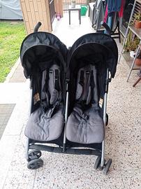 Passeggino gemellare duo Evenflo leggero 