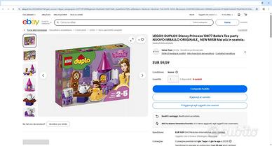 Lego Duplo 10877 Belle's Tee party