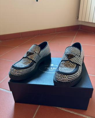 Mocassino Prada Crystal