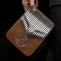 Kalimba a 38 tasti in noce