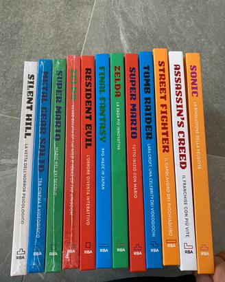 Videogiochi leggendari rba 12 libri (4sigillati )