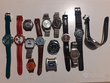 Lotto 14 orologi da polso Pryngeps Swatch ecc