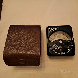 Esposimetro fotografico vintage Horvex anni 30