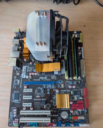 Intel Core 2 Duo E8400 6gb DDR2 Asus P5QD turbo