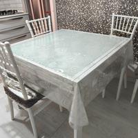 TAVOLO IN VETRO ALLUNGABILE CON SEDIE