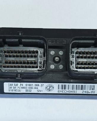 CENTRALINA MOTORE ECU FIAT PUNTO IAW 5AF.P4 HW603 