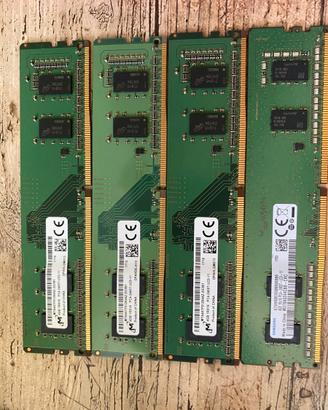 RAM DDR4 4x4Gb