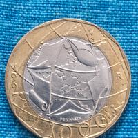 Moneta 1000 lire errata