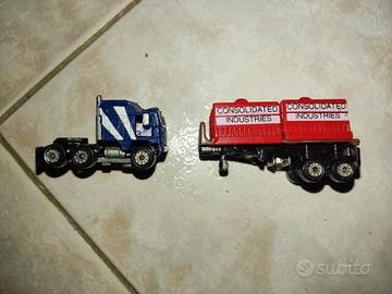 micro machines semi truck cargo container galoob