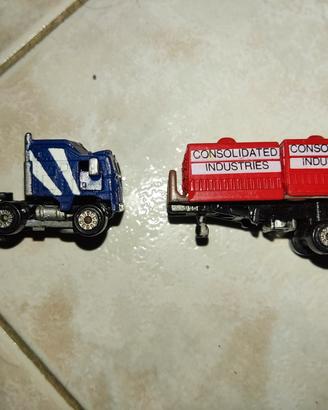 micro machines semi truck cargo container galoob
