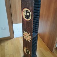 porta cd legno