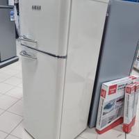 Frigorifero Retro 240lt Vintage Rosa Rosso Cre