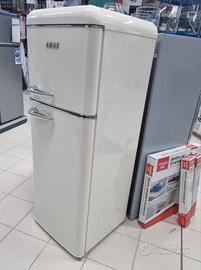 Frigorifero Retro 240lt Vintage Rosa Rosso Cre