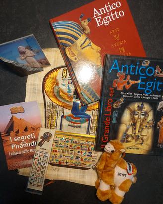 Kit Egitto per Bambini - Libri e Souvenir (7pezzi)