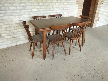 tavolo legno rettangolare 