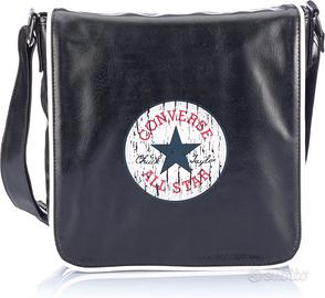 Borsa Converse Fortune Bag Vintage Patch PU Nera