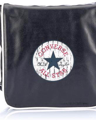 Borsa Converse Fortune Bag Vintage Patch PU Nera