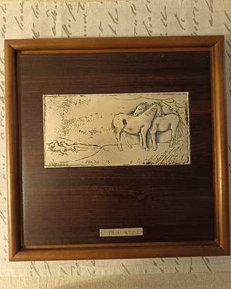 Quadro Ottaviani argento 