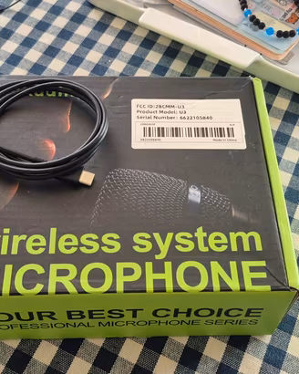 dispositivo wireless microfono 