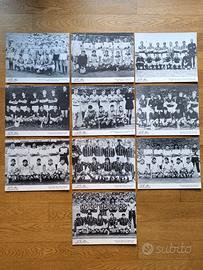 AC Milan lotto 15 Stampe Cartoline Vintage 24x30cm