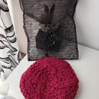 Cappello magenta Liu Jo in lana e acrilico