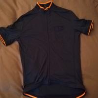 Maglietta estiva in lana merinos per ciclismo.