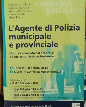 Manuale per Polizia municipale e provinciale
