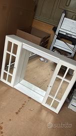 Specchio bagno retrò