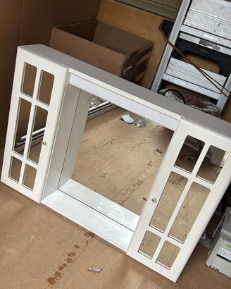 Specchio bagno retrò