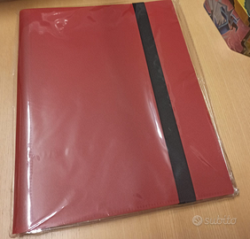 Raccoglitore album per carte gioco. 360 flex ROSSO