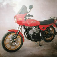 Splendida Moto Morini d'epoca