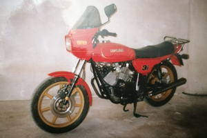 Splendida Moto Morini d'epoca