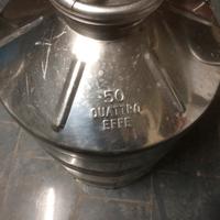 Fusto olio in acciaio