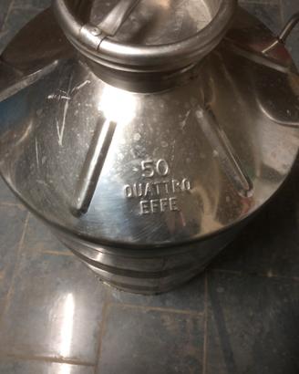 Fusto olio in acciaio