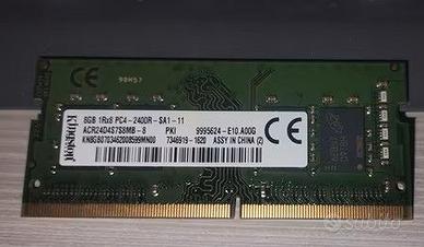 Memoria ram PC laptop