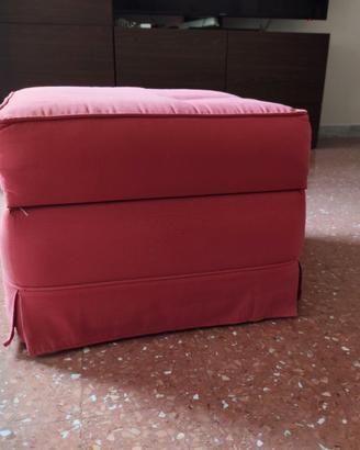 pouf apribile contenitore usato