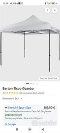 rubosto gazebo chiudibile 3x3 