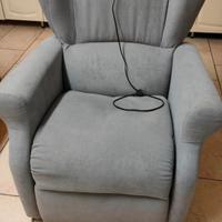 poltrona multifunzione con mobiletto porta tv