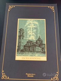 Folder filatelico Sacra Sindone 2000