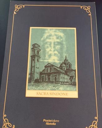 Folder filatelico Sacra Sindone 2000