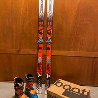 Sci e scarponi ski alp