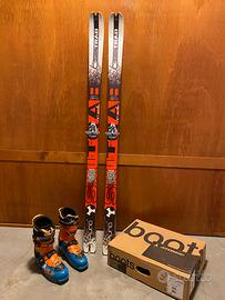 Sci e scarponi ski alp